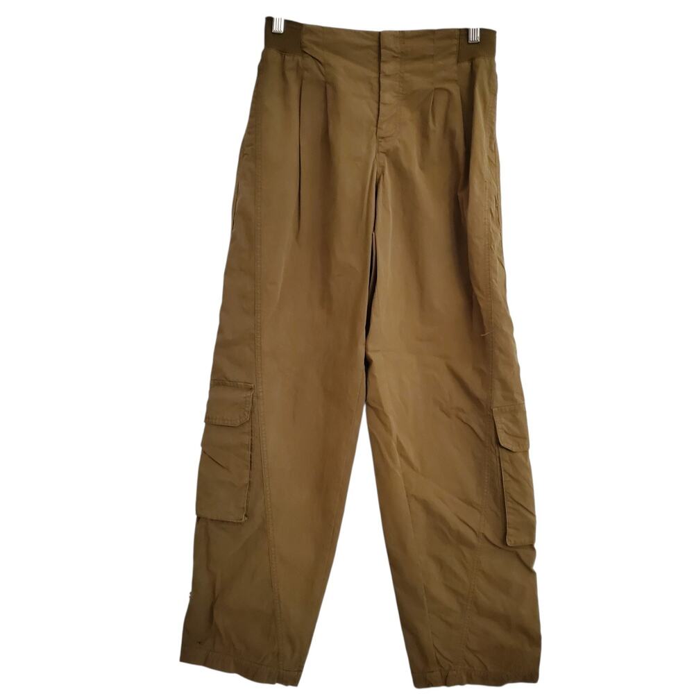 Free People Movement Pants Womens Small Khaki Mesmerize Me Pant Cargo - Picture 3 of 14